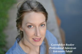 record a professional female voice over in 24 hrs
