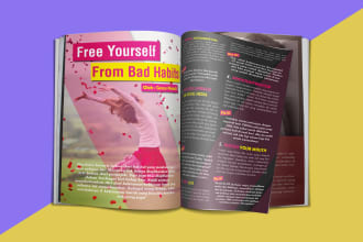 design any brochure, booklet for sunday school or kids event