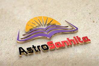 design professional 3d business logo