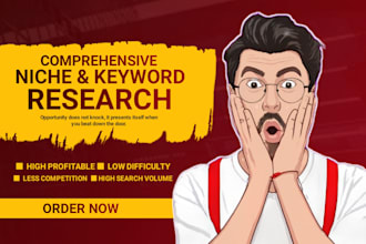 discover profitable niches research with related keywords