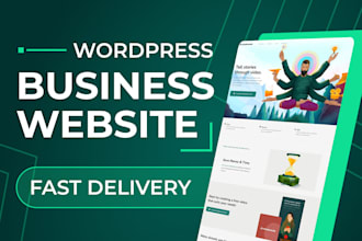 build a lead generating wordpress business website design