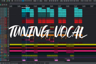 manually tune, edit, and mix your vocal to perfection