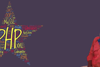 develop a web application using PHP and PHP frameworks