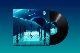 design music album, mixtape or single cover artwork