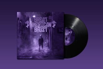 design music album, mixtape or single cover artwork