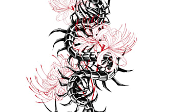 create for you an individual sketch of a tattoo