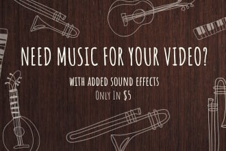 make background music for your video with sound effects