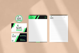 create corporate brand identity and stationery design
