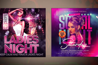 design event, party, fashion, birthday, food, audition flyer