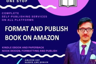 format, publish, promote your book on amazon kindle kdp