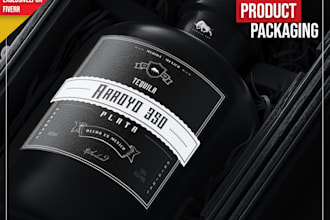do modern and luxury label design