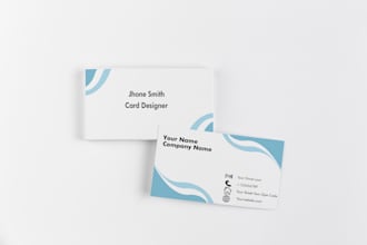 design business card and letterhead