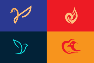 design a geometric modern logo