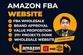 do amazon fba wholesale website, walmart approval website or ecommerce website
