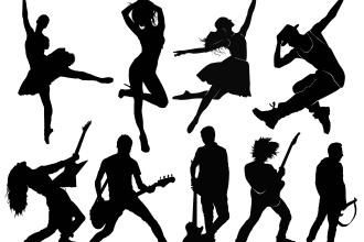 do design silhouette vectors your any images fast 12 hrs