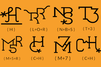 design a western, cattle brand logo for your ranch or farm