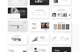 design powerpoint presentation slide