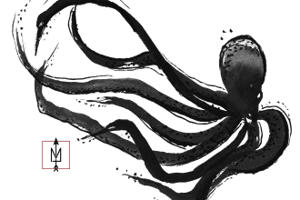 create sumi ink painting ethnic tattoo design