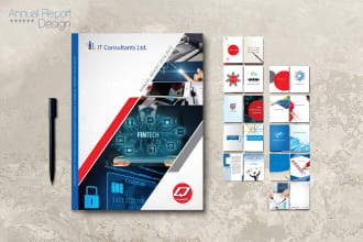 do corporate brochure company profile, booklet and annual report design