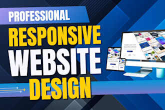 design and develop professional website for you