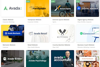 design a premium looking wordpress website