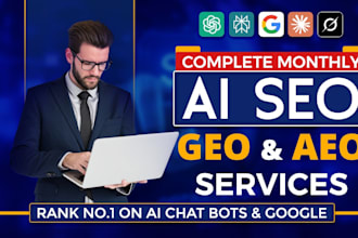 do website local SEO, GEO, aeo for ai search results and google ranking