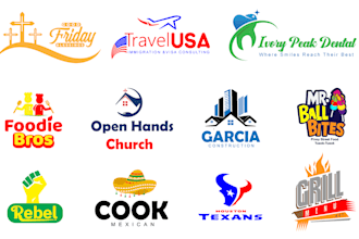design blog website company church business logo makers