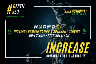 increase moz domain authority da 50plus SEO authority backlink