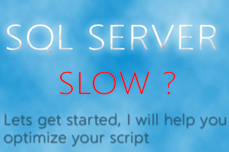 help you with sql server queries