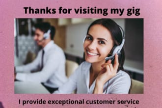 be your professional virtual customer service assistant