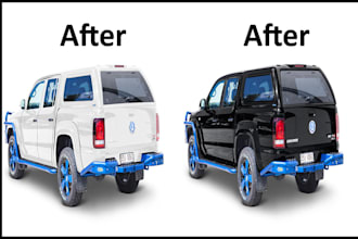 do color change and pattern retouch as authentic