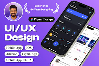 do amazing website or mobile app ui ux design in  figma