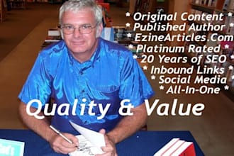 write top quality original fiction or opinion