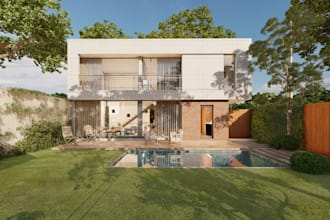 Best Deals!  do 3d modelling and architectural renderings of your house
