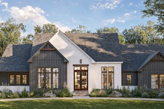 do realistic exterior interior render