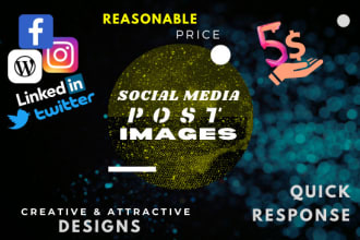 create facebook, instagram, linkedin post for you