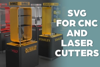 expertly make any graphic into ai, svg, for cnc or laser