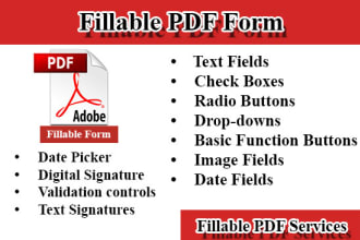 convert documents in excel,acrobat dc fillable form in a day