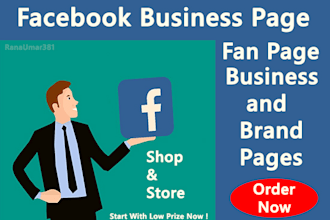optimize and set up you facebook business page with seo