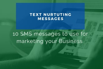 write text message marketing for your biz