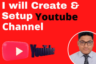 create a youtube channel