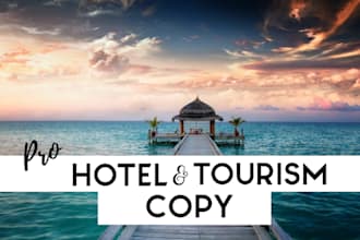 write spellbinding copy for your hotel website