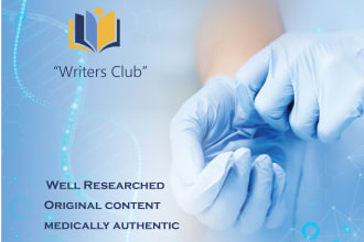 write physiology and pathology article