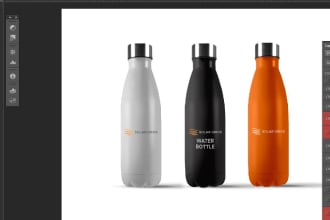 design bottles products labels shrink wrap