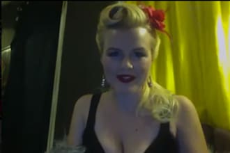 make a video saying your name and blowing a kiss