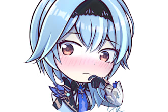 draw your photo as a cute chibi character