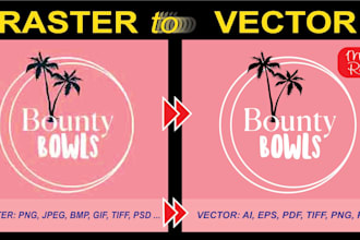 redraw, trace, vectorize raster to vector