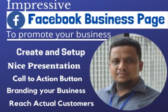 create and manage facebook business page