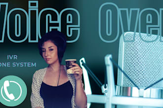 give you the perfect french voice over for your IVR and phone system