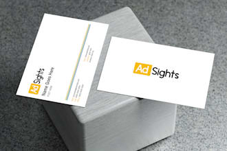design double side business card and stationery